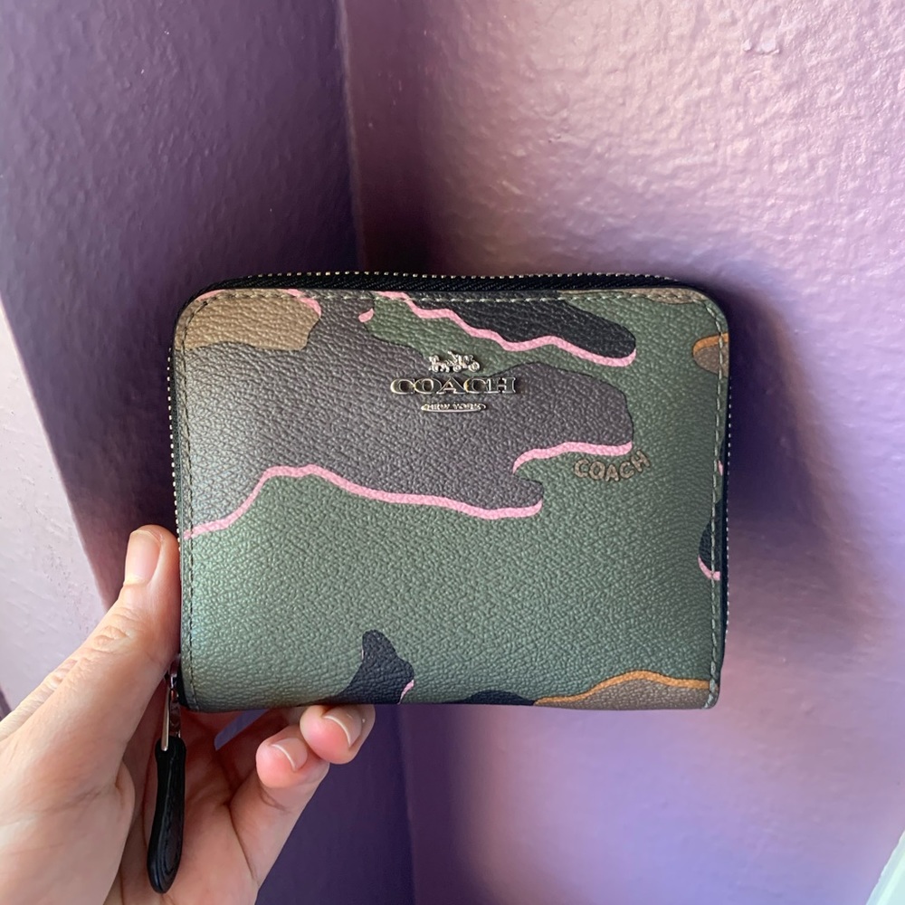 Coach Camo Zip Wallet